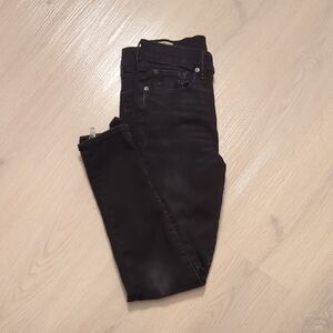 Ralph Lauren Polo Black Denim Dungarees